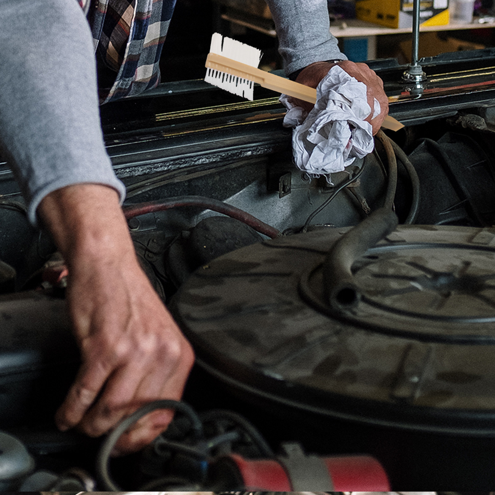 Brosse de nettoyage double fac - Dirt Brush Interior avis et prix